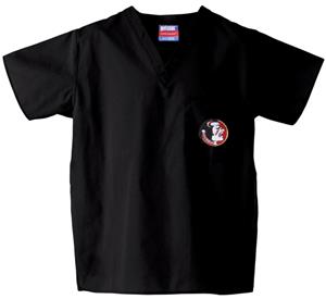 Florida State Univ Black Classic Scrub Tops