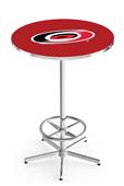 Carolina Hurricanes NHL Chrome Pub Table Carolina Hurricanes NHL Chrome Pub Table