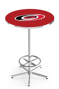 Carolina Hurricanes NHL Chrome Pub Table