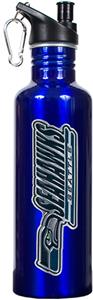 NFL Seattle Seahawks Blue Stainless Water Bottle
