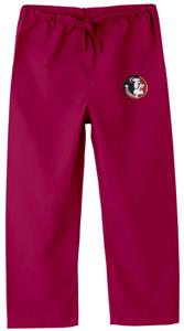 Florida State Univ Kid's Crimson Scrub Pants