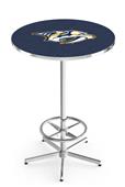 Nashville Predators NHL Chrome Pub Table