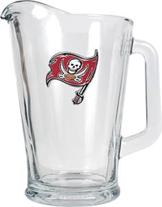 NFL Tampa Bay Buccaneers 1/2 Gallon Glass Pitcher