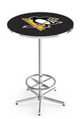 Pittsburgh Penguins NHL Chrome Pub Table