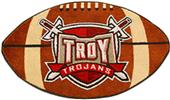 Fan Mats Troy University Football Mat Fan Mats Troy University Football Mat