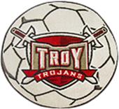 Fan Mats Troy University Soccer Ball Mat Fan Mats Troy University Soccer Ball Mat