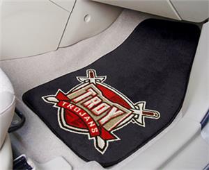 Fan Mats Troy University Carpet Car Mats