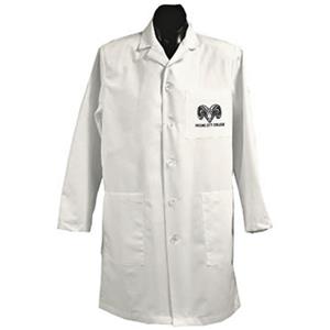 Fresno City College White Long Labcoats