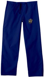 Georgetown Univ Hoya Navy Classic Scrub Pants