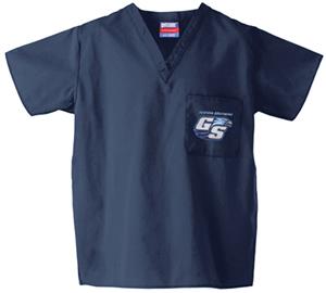 Georgia Southern Univ Navy Classic Scrub Tops