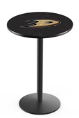 Anaheim Ducks NHL Round Base Pub Table