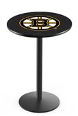 Holland Boston Bruins NHL Round Base Pub Table Holland Boston Bruins NHL Round Base Pub Table