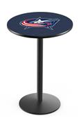 Columbus Blue Jackets NHL Round Base Pub Table Columbus Blue Jackets NHL Round Base Pub Table