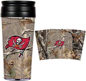 NFL Buccaneers 16oz Realtree Travel Tumbler
