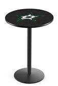 Dallas Stars NHL Round Base Pub Table Dallas Stars NHL Round Base Pub Table