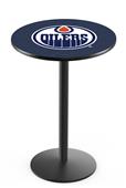 Holland Edmonton Oilers NHL Round Base Pub Table Holland Edmonton Oilers NHL Round Base Pub Table