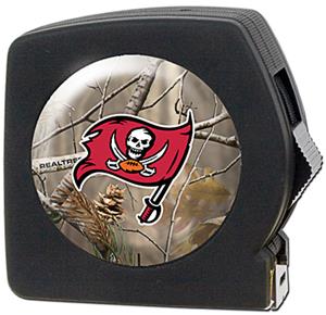 NFL Tampa Bay Buccaneers 25' RealTree Tape Measure