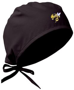 Georgia Tech Yellow Jackets Black Surgical Caps