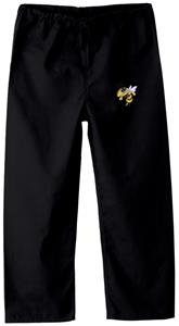 Georgia Tech Yellow Jackets Kid's Black Scrub Pant