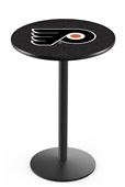 Philadelphia Flyers Orng NHL Round Base Pub Table Philadelphia Flyers Orng NHL Round Base Pub Table