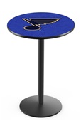Holland St Louis Blues NHL Round Base Pub Table Holland St Louis Blues NHL Round Base Pub Table