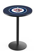 Holland Winnipeg Jets NHL Round Base Pub Table Holland Winnipeg Jets NHL Round Base Pub Table