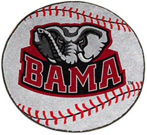 Fan Mats University of Alabama Baseball Mat