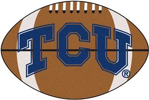 Fan Mats Texas Christian University Football Mat