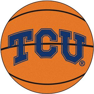Fan Mats Texas Christian University Basketball Mat