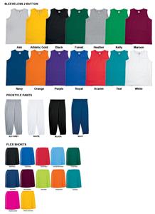 Sleeveless Two-Button Softball Jersey Uniform Kits