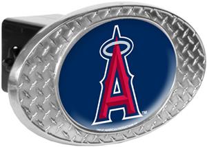 MLB Anaheim Angels Diamond Plate Hitch Cover