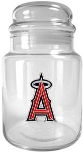 MLB Anaheim Angels Glass Candy Jar