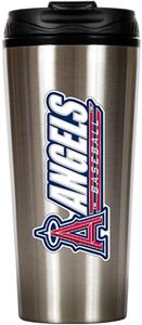 MLB Angels 16oz Stainless Steel Travel Tumbler
