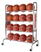 Wilson Deluxe Basketball Ball Racks WTB1801 Wilson Deluxe Basketball Ball Racks WTB1801