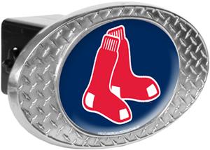 MLB Boston Red Sox Diamond Plate Hitch Cover