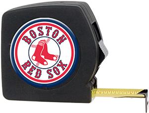 MLB Red Sox 25' Tape Measure w/Crystal Coat Logo