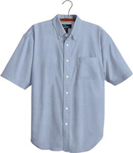 TRI MOUNTAIN Retro Short Sleeve Oxford Dress Shirt