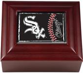 MLB Chicago White Sox Mahogany Keepsake Box