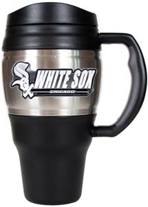 MLB White Sox Stainless Steel 20oz Travel Mug