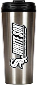 MLB White Sox 16oz Stainless Steel Travel Tumbler