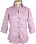 TRI MOUNTAIN Women's Affinity 3/4-Sleeve Shirt TRI MOUNTAIN Women's Affinity 3/4-Sleeve Shirt