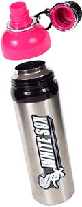 MLB White Sox 24oz Stainless Water Bottle Pink Top