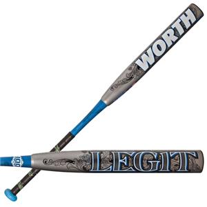Worth Legit 454 Fastpitch -10 Softball Bats