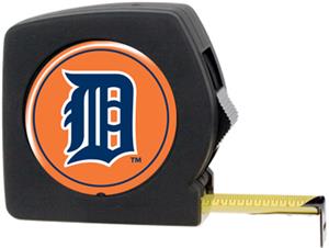 MLB Tigers 25' Tape Measure w/Crystal Coat Logo