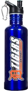 MLB Tigers 26oz Blue Stainless Water Bottle