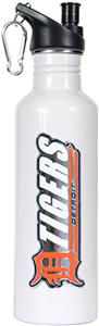 MLB Tigers 26oz White Stainless Water Bottle