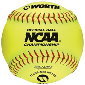 Worth 12" Official NCAA Championship Softballs