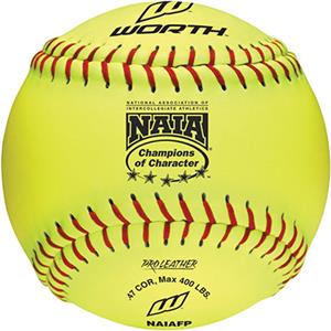 Worth 12" Official NAIA Championship Softballs