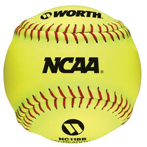 Worth 11" NCAA Outdoor Training Softballs