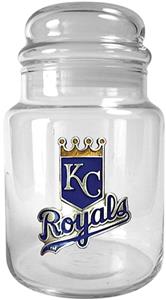 MLB Kansas City Royals Glass Candy Jar